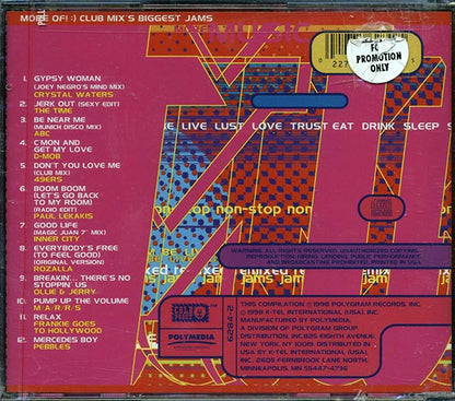 Crystal Waters, The Time, ABC, D Mob, Etc. - More Of Club Mix's Biggest Jams (CD)