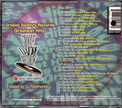 DJ Raymundo - Groove Daddy's Records Greatest Hits (CD)