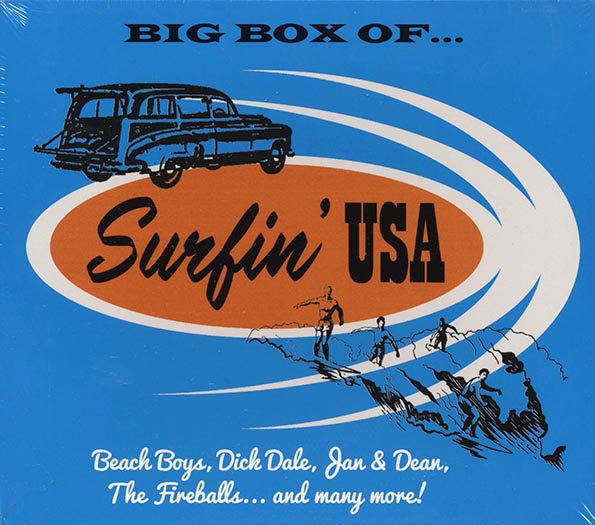 The Fireballs, The Ventures, The Gamblers, Dick Dale, Jan & Dean, Etc. - Big Box Of Surfin' USA (203 tracks) (6xCD) (CD)