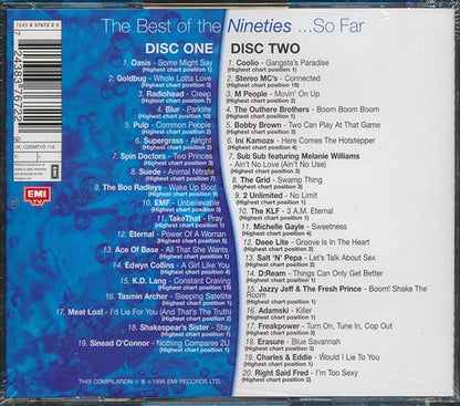 The Boo Radleys, Meatloaf, Erasure, Etc. - The Best Of The Nineties So Far (CD)