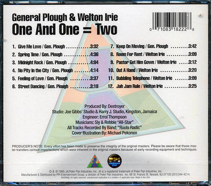 General Plough, Welton Irie - One And One Equal Two (CD)