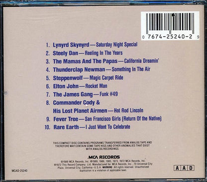 Lynyrd Skynyrd, The Mamas & The Papas, Elton John, Etc. - Classic Rock Volume 3 (CD)