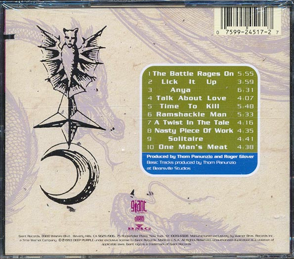 Deep Purple - The Battle Rages On (CD)