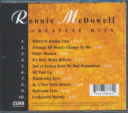 Ronnie McDowell  - Greatest Hits (CD)