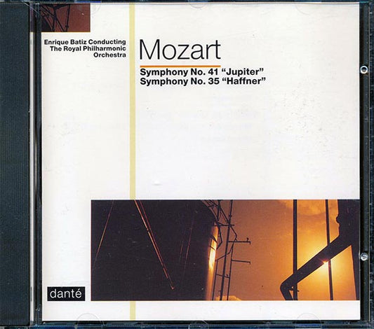 Mozart, Enrique Batiz, The Royal Philharmonic, Etc. - Symphony Number 41: The Jupiter and Symphony Number 35: The Haffner (CD)