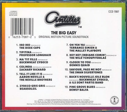 The Dixie Cups, Aaron Neville & The Neville Brothers, Zachary Richard, Etc. - The Big Easy (CD)