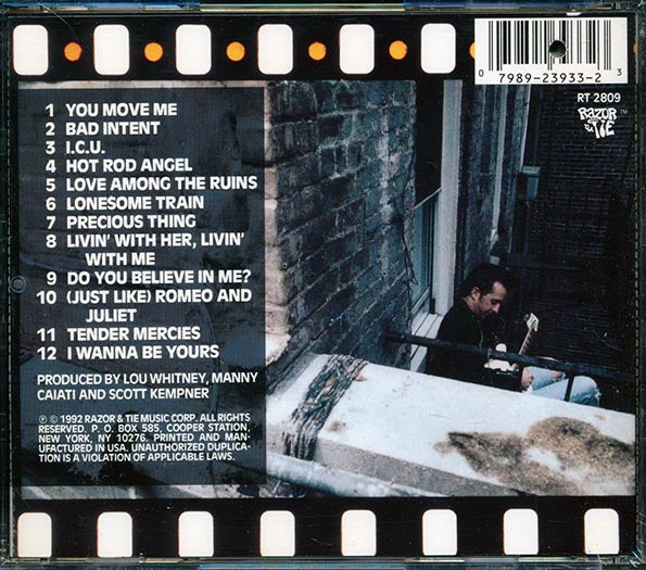 Scott Kempner  - Tenement Angels (CD)