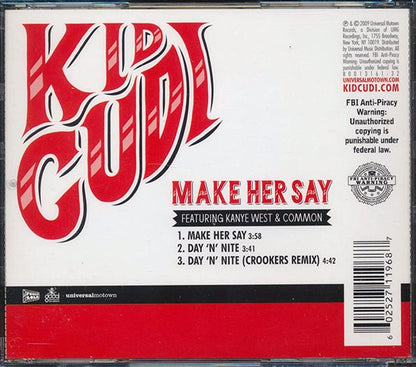 Kid Cudi, Kanye West, Common  - Make Her Say (CD)