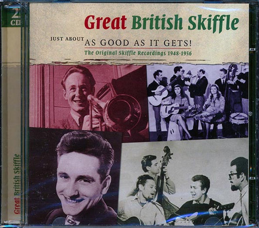 The Vipers Skiffle Group, City Ramblers Skiffle Group, Ken Colyer's Skiffle Group, Etc. - Great British Skiffle: The Original Skiffle Recordings 1948 To 1956 (55 tracks) (CD)