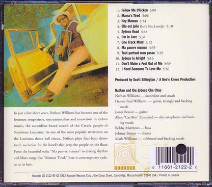 Nathan & The Zydeco Cha Chas - Follow Me Chicken (CD)