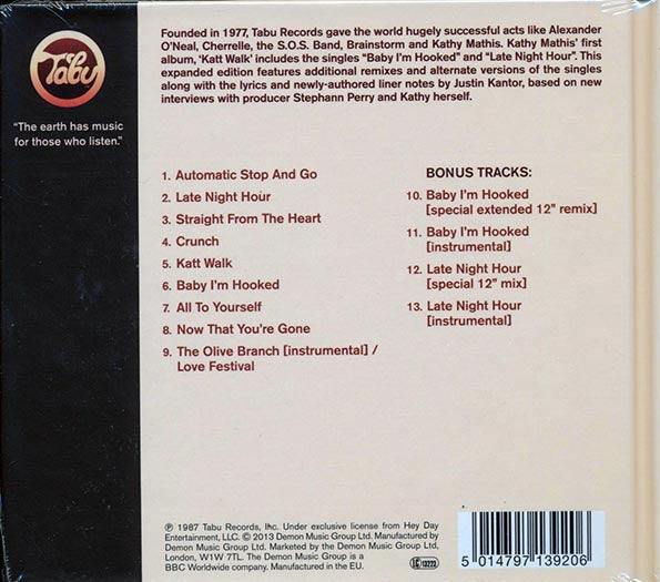 Kathy Mathis  - Katt Walk (CD)