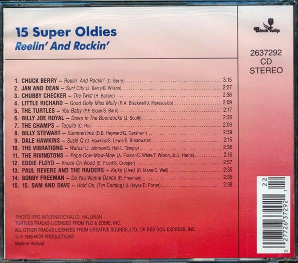 Little Richard, Chuck Berry, Jan & Dean, Etc. - 15 Super Oldies: Reelin And Rockin (CD)