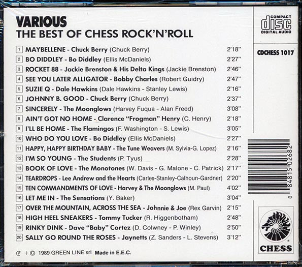 Chuck Berry, Dale Hawkins, Bo Diddley, Etc. - The Best Of Chess Rock 'N' Roll (CD)