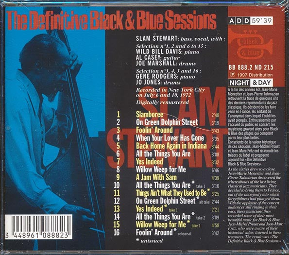 Slam Stewart - Slamboree: The Definitive Black & Blue Sessions (CD)