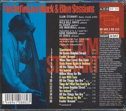 Slam Stewart - Slamboree: The Definitive Black & Blue Sessions (CD)