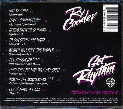 Ry Cooder - Get Rhythm (CD)