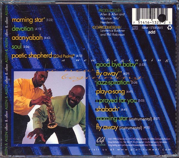 Allen & Allen  - A New Beginning (CD)