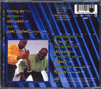Allen & Allen  - A New Beginning (CD)