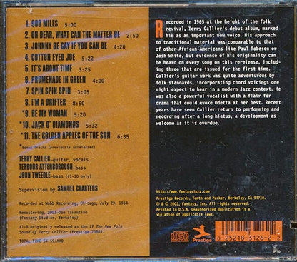 Terry Callier - The New Folk Sound Of Terry Callier (CD)