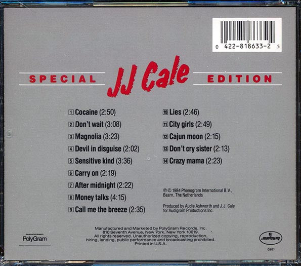 J.J. Cale - Special Edition (CD)