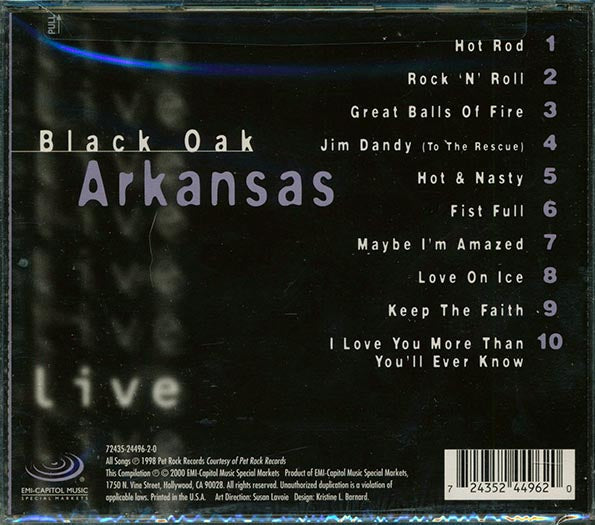 Black Oak Arkansas - Live (CD)