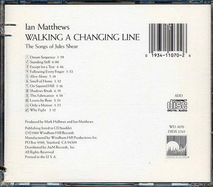 Ian Matthews - Walking A Changing Line (CD)