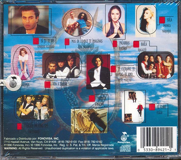 Enrique Iglesias, Ricky Martin, Ace Of Base, Etc. - Eres: Sexta Entrega De Premios Eres (CD)