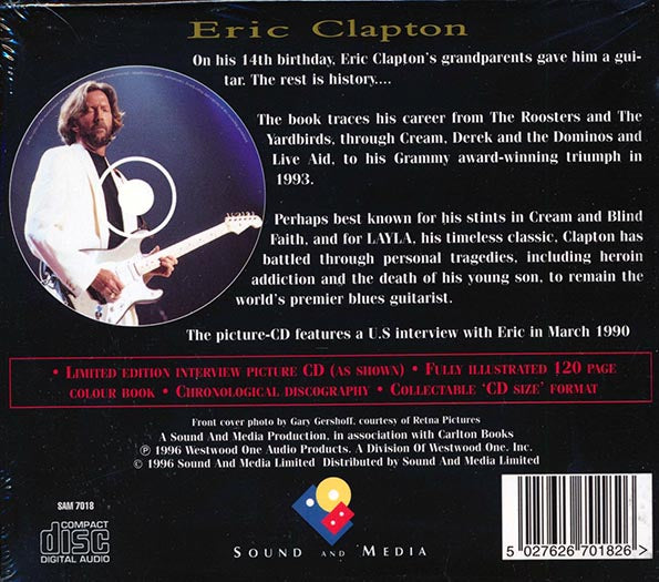 Eric Clapton - Eric Clapton Interview Disc & Fully Illustrated Book (CD)