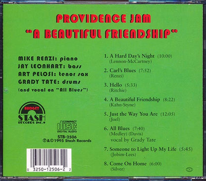 Providence Jam - A Beautiful Friendship (CD)