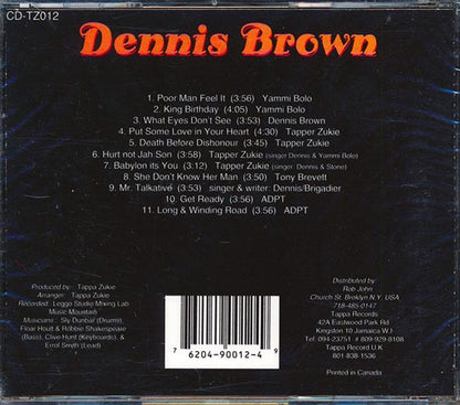 Dennis Brown - Give Prasies (CD)