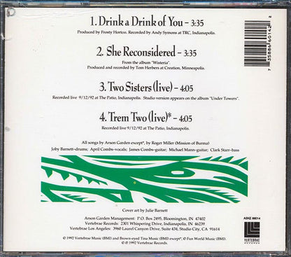 Arson Garden - Drink A Drink Of You (CD)