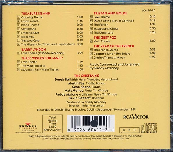 The Chieftains - Reel Music The Filmscores (CD)