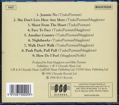 Judie Tzuke  - Ritmo (CD)