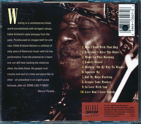 Eddie Kirkland  - Some Like It Raw (CD)