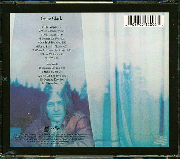 Gene Clark  - White Light (CD)