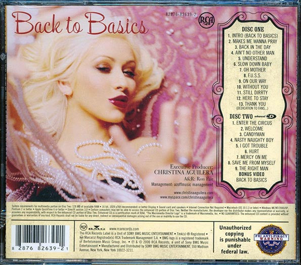 Christina Aguilera - Back To Basics (CD)