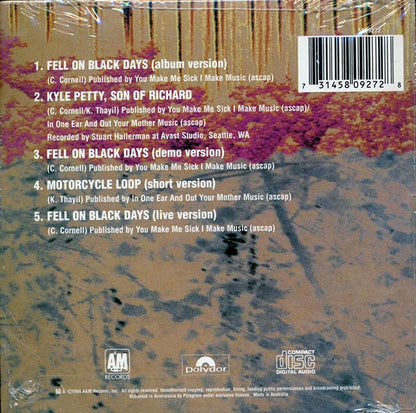 Soundgarden  - Fell On Black Days (CD)