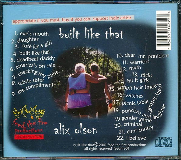 Alix Olson  - Built Like That (CD)