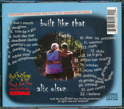 Alix Olson  - Built Like That (CD)