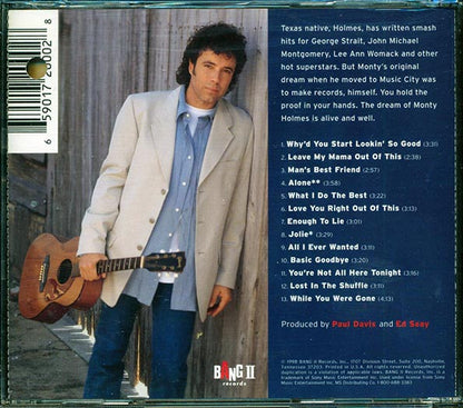 Monty Holmes - All I Ever Wanted (CD)
