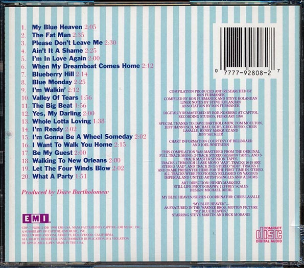 Fats Domino - My Blue Heaven: The Best Of Fats Domino Volume 1 (CD)