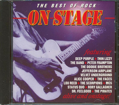 MC5, Thin Lizzy, Peter Frampton, Jefferson Airplane, The Velvet Underground, Etc. - The Best Of Rock Onstage (CD)