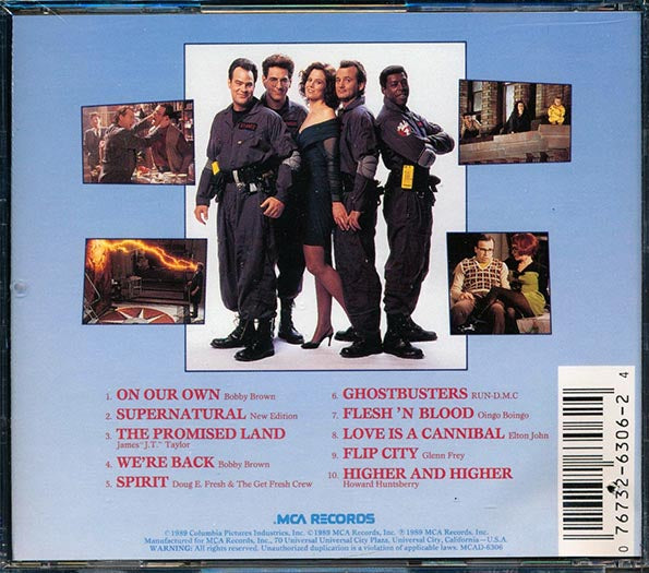 Glenn Frey, Elton John, Bobby Brown, Etc. - Ghostbusters II (CD)