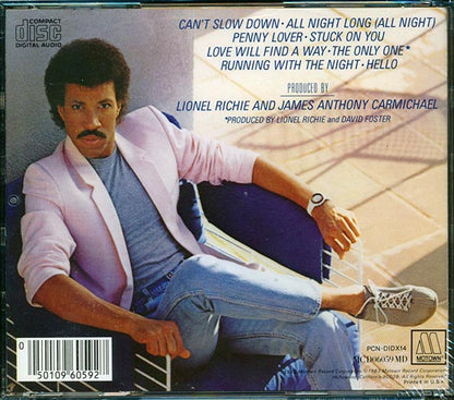 Lionel Richie - Can't Slow Down (CD)
