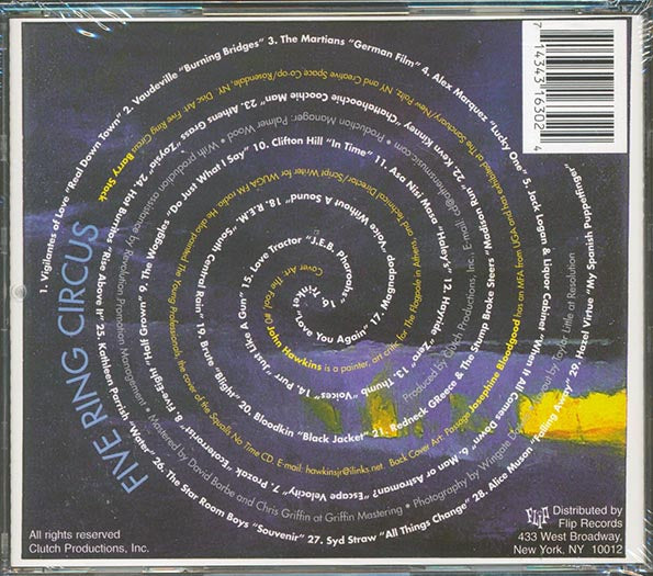 Vaudeville, The Martians, Vigilantes Of Love, Etc. - Five Ring Circus: 29 Bands From Athens Georgia (CD)
