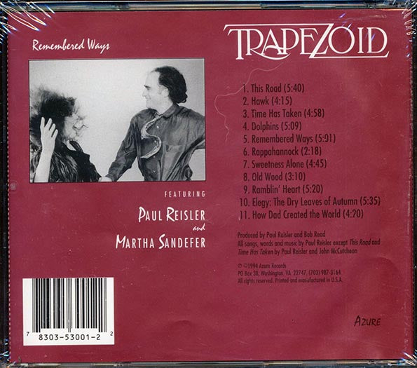 Trapezoid  - Remembered Ways (CD)