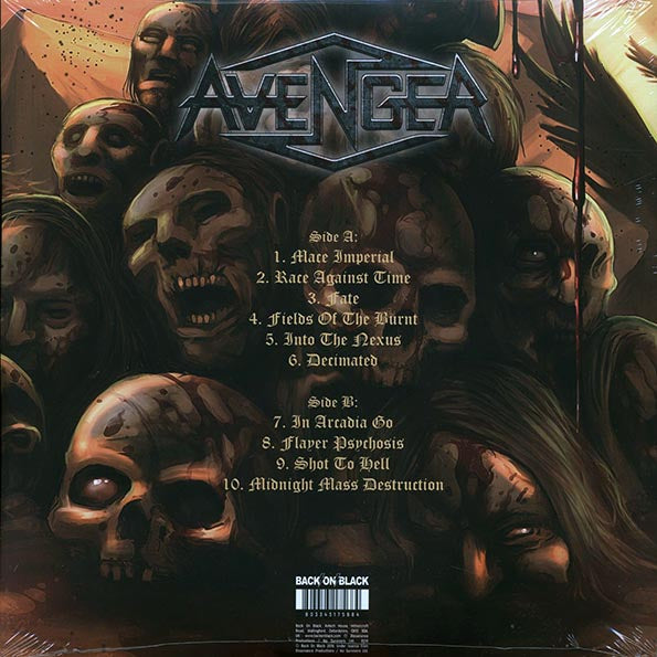 Avenger - The Slaughter Never Stops (ltd. ed.) (LP) - PureSound Records