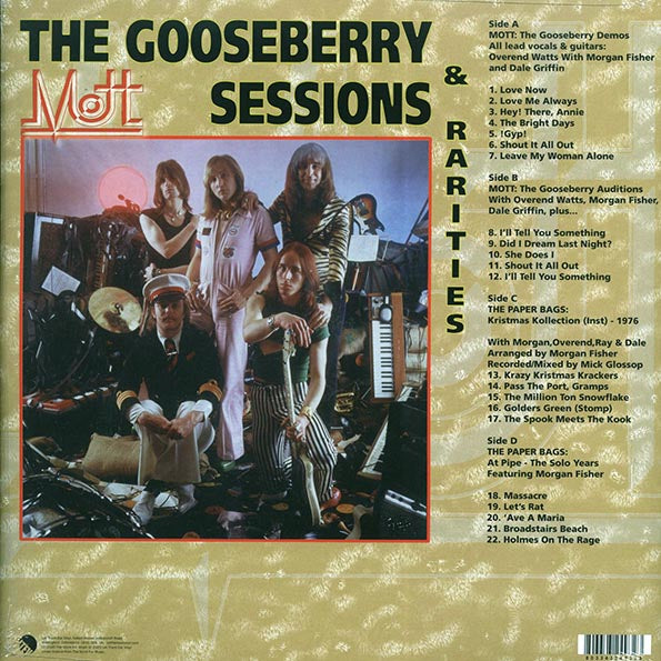 Mott - The Gooseberry Sessions & Rarities (ltd. ed.) (2xLP) (LP) - PureSound Records