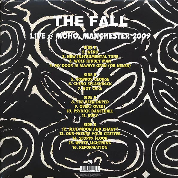 The Fall - Live At Moho, Manchester 11th November 2009 (LP)