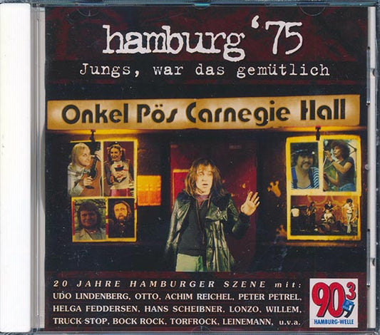 Helga Feddersen, Udo Lindenberg, Rudolf Rock, Etc. - Hamburg 75 Jungs War Das Gemutlich (CD)